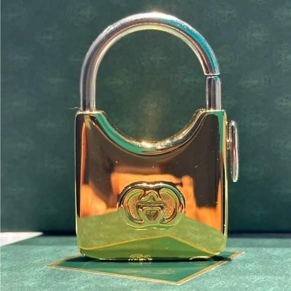 Gucci Padlock Motif Bag Charm Key Chain - Picture 5 of 5